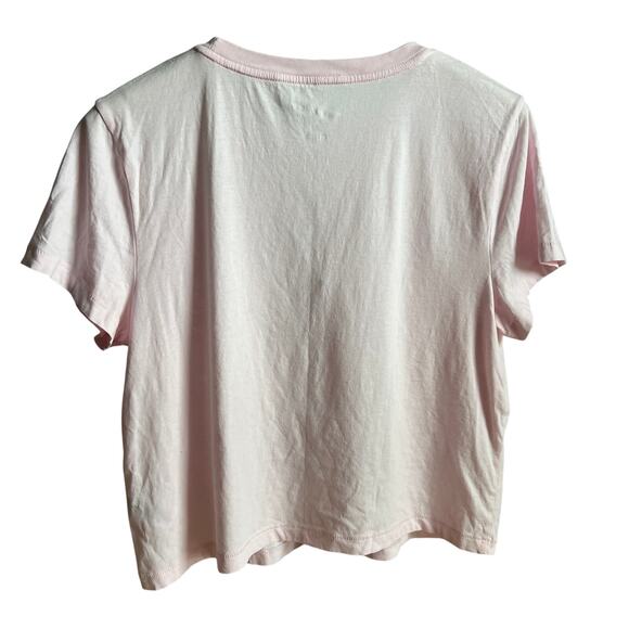 Universal Thread Women's Light Pink Shrunken Short Sleeve T-Shirt - Large - NWT - Picture 6 of 7